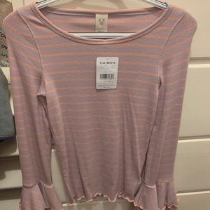 free people bell sleeve top